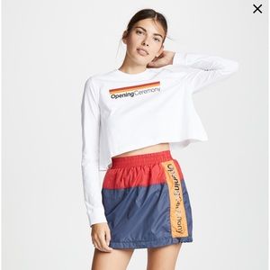 Opening Ceremony Windbreaker Skirt